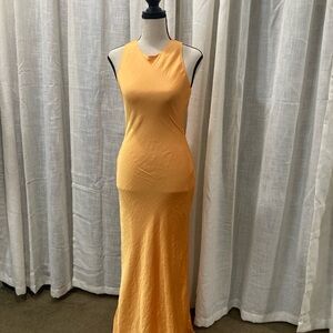 Bardot Satin Sunset Sleeveless Dress